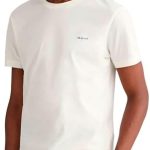 غانت تيشيرت باكمام قصيرة ولوجو متباين للرجال