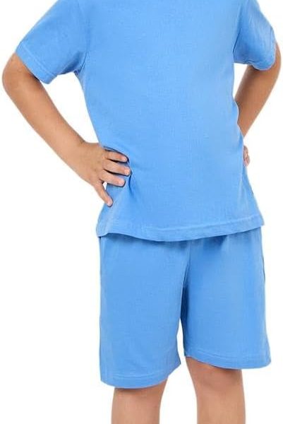 Styli Boys 2111041703 Solid Round Neck T-Shirt & Shorts Set