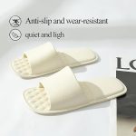 ⁦صندل منزلق قابل للطي للنساء، حذاء استحمام نحيف ومحمول وسريع الجفاف، شبشب مريح غير قابل للانزلاق للمنزل والسفر والفنادق، مقاس M (39-41)⁩ - الصورة ⁦4⁩