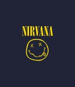 ⁦تي شيرت قطن للرجال مطبوع عليه عبارة «Ay Cabron™ Nirvana Crazy Face | Rock Band Smiley Face | موسيقى الروك باند | موسيقى الروك باند⁩ - الصورة ⁦2⁩