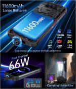 ⁦جوال BL9000 برو 5G متين 6.78 انش 24GB 512GB تصوير بالاشعة تحت الحمراء 8800mAh اندرويد 14 ان اف سي⁩ - الصورة ⁦7⁩