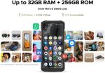 ⁦جوال بليد 20 تيربو 5G متين 7050 8GB+256GB 10300mAh 33W 50MP 6.6 انش 90Hz اندرويد 15⁩ - الصورة ⁦4⁩