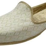 حذاء بنجابي جوتي للرجال مصنوع يدويا من الخلف بتصميم هندي تقليدي مريح وانيق سهل الارتداء لحفلات الزفاف والارتداء الكاجوال