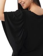 ⁦بلوزة سادة بقصة عادية للنساء من اف واي ال تي ار (FYLSS23WKT-009)⁩ - الصورة ⁦4⁩