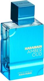 ⁦عطر اكستريت دي بارفان برائحة العنبر والعود اكوا دبي من حرمين، 100 مل | عطر فاخر مع البرغموت والعنبر والمسك والفانيليا | منعش وانيق ويدوم طويلا | مستوحى من جاذبية دبي المائية⁩ - الصورة ⁦6⁩
