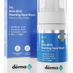 ذي ديرما كو غسول الوجه الرغوي 3% من اها-با للسيطرة على حب الشباب | منظف تقشير خالٍ من الزيوت مع حمض الساليسيليك والجليكوليك | يحارب البثور والزيوت الزائدة | للبشرة الدهنية والمعرضة لحب الشباب - 100 مل