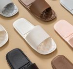 ⁦صندل منزلق قابل للطي للنساء، حذاء استحمام نحيف ومحمول وسريع الجفاف، شبشب مريح غير قابل للانزلاق للمنزل والسفر والفنادق، مقاس M (39-41)⁩ - الصورة ⁦7⁩