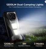 ⁦V Max Play 5G Projector Rugged Phone 20500mAh Dual Camping Lights Dimensity 7300 16GB+512GB NFC Smartphone⁩ - الصورة ⁦4⁩