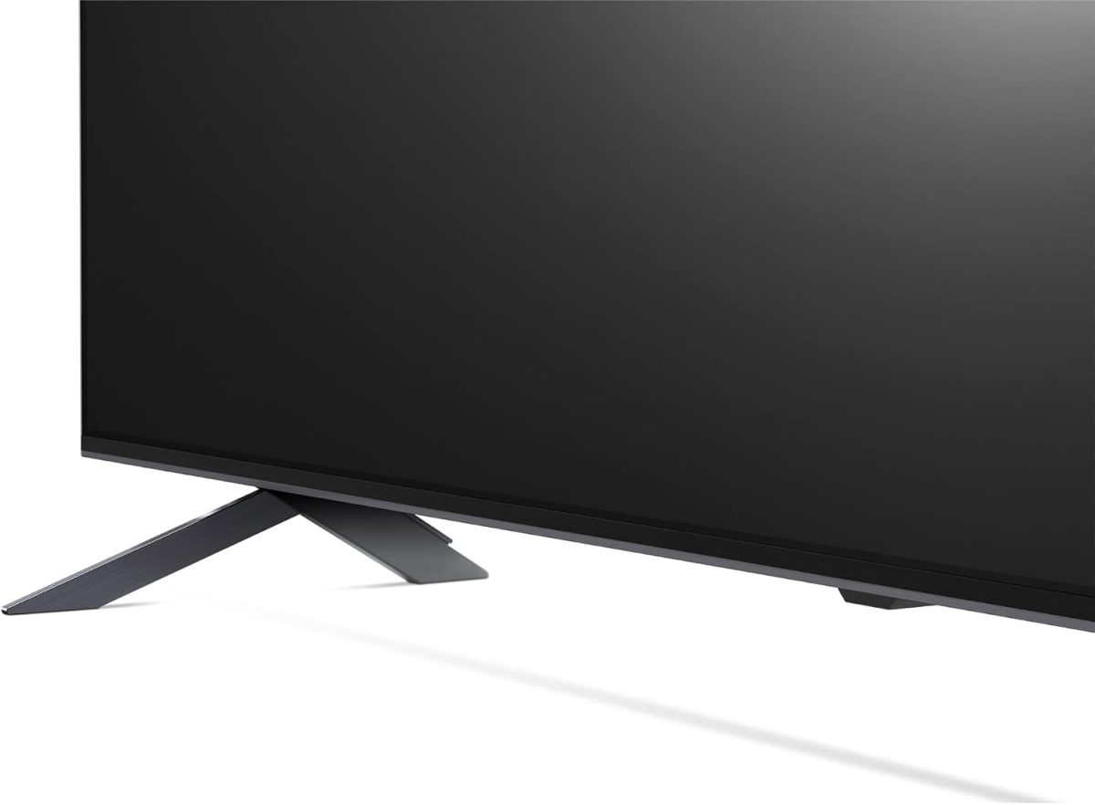 ⁦LG تلفزيون كيو نيد سمارت 4 كيه 86 بوصة سلسلة QNED80، تصميم شاشة سينما 4 كيه اكتيف HDR ويب او اس 22 مع تقنية الذكاء الاصطناعي ثينك كيو، اسود⁩ - الصورة ⁦6⁩