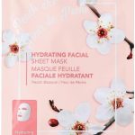 مينيسو قناع الوجه المرطب - منقوع زهرة الخوخ لبشرة مغذية ومشرقة