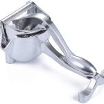 عصارة يدوية من الستانلس ستيل، عصارة فواكه يدوية من خليط معدني، قابلة للفصل وسهلة التنظيف، عصارة فواكه شديدة التحمل للليمون والبرتقال والرمان وغيرها