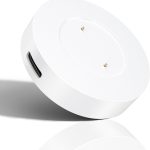 شاحن كابل شحن لهواوي جي تي 2 / جي تي / 2 اي / هونر ماجيك 2، شاحن محطة شحن USB C محمول لساعة هواوي GT/GT 2 / GT 2E (ابيض)