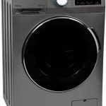 باناسونيك غسالة تحميل امامي سعة 9 كجم، ضمان محرك عاكس لمدة 10 سنوات، كفاءة 5 نجوم للمياه والطاقة، غسيل العباية عن طريق الغسيل اليدوي اللطيف/رغوة نشطة بواسطة اكتيف سبيد/ايقاف واضافة - NA18MG1L