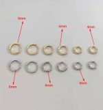 ⁦Minimalist Tiny Small Hoop Earrings for Women Girls 925 Sterling Silver 14K Gold Plated Polished Mini Huggie Hoops Cartilage Cuff Helix Thin Wrap Hypoallergenic Simple Jewelry⁩ - الصورة ⁦3⁩
