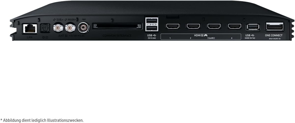 ⁦سامسونج GQ65S95DAT 165,1 سم (65") 4K Ultra HD تلفاز ذكي الشبكات المحلية اللاسلكية Wi-Fi أسود⁩ - الصورة ⁦8⁩