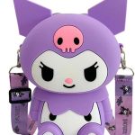 شنطة كتف كروس ماي ميلودي من هيكواي بتصميم كرتوني كورومي، شنطة كتف لطيفة لالعاب الانيمي