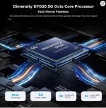 ⁦هاتف بلايد جي تي بلاي 5G متين 20GB 256GB 6.75 انش FHD+ 120Hz تأثير ضوء LED الأبعاد 7025 50MP كاميرا ذكاء اصطناعي⁩ - الصورة ⁦3⁩