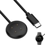تي تيرسيلي كيبل شاحن ساعة، شاحن ساعة ذكية لساعة جوجل بيكسل 3/2 (45 ملم/41 ملم)، شاحن ساعة مغناطيسي بطول 1 متر، كيبل شحن بديل USB نوع C متوافق مع جوجل بيكسل 3