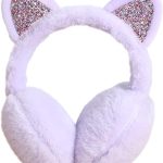 اغطية اذن قطة شتوية دافئة للنساء والفتيات بتصميم لطيف من الفرو الصناعي لتدفئة الاذن