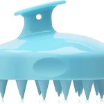 فرشاة تدليك فروة الرأس اتلانتوس اتلانتوس من السيليكون من دبليو ايه وورلد، تعمل على تحسين نمو الشعر، مناسبة لكل نوع من أنواع الشعر، لتخفيف التوتر، علاج قشرة الرأس للرجال والنساء