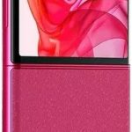 موتورولا جوال رازر 50 الترا ثنائي شرائح الاتصال بذاكرة روم 512GB وذاكرة RAM 12GB (جي اس ام | سي دي ام ايه) هاتف ذكي 5G مفتوح من المصنع (زهري فاقع) - اصدار عالمي