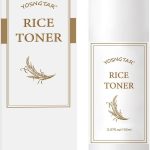 تونر وجه الارز النباتي 150 مل (5.5 اونصة سائلة) مع مستخلص الارز البني | ترطيب عميق ومهدئ ومشرق للون بشرة متساوية | جمال كيه خفيف الوزن لمعظم انواع البشرة