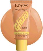 ⁦NYX Professional Makeup Buttermelt Glaze Soft Glow Skin Tint + SPF/FPS 30, Foundation, 12h Wear, Vanilla Bean Butta⁩ - الصورة ⁦2⁩