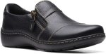 ⁦حذاء Clarks Cora Harbor نسائي بدون كعب, أسود, AD TEMPLATE SIZE⁩ - الصورة ⁦2⁩