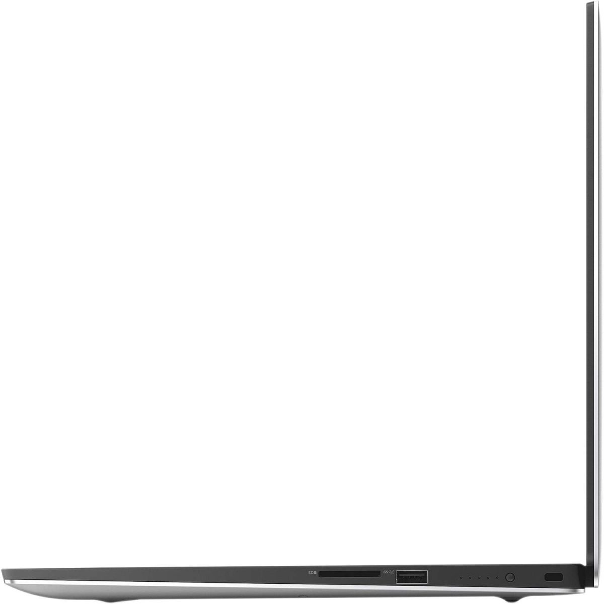 ⁦ديل لابتوب اكس بي اس 7590 15.6 انش 4K UHD - معالج انتل كور i7-9750H الجيل التاسع حتى 4.50 GHz، ذاكرة DDR4 32GB، وسيط تخزين ذو حالة ثابتة 2TB، بطاقة رسومات انفيديا جيفورس GTX 1650، ويندوز 10 برو، فضي⁩ - الصورة ⁦9⁩