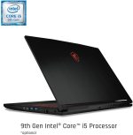 ⁦MSI لابتوب العاب GF63 رفيع 9RCX -615 15.6 انش، انتل كور i5-9300H، انفيديا جي تي اكس 1050Ti، 8GB، ذاكرة مستديمة SSD 512GB، ويندوز 10⁩ - الصورة ⁦2⁩