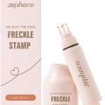 قلم ختم النمش مقاوم للماء - قلم النمش الصناعي لمظهر مكياج طبيعي - صانع النمش سريع الجفاف مع طرف دقيق لجميع انواع البشرة