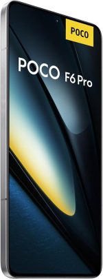⁦شاومي بوكو F6 برو 5G (512GB + 12GB) النسخة العالمية غير مقفلة 6.66 انش 120Hz 50MP كاميرا ثلاثية (لتموبيل مينت تيلو وجلوبال) (ابيض)⁩ - الصورة ⁦4⁩