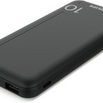فيليبس باور بانك DLP1812PB 10000mAh 20 واط مع PD & QC3.0، منافذ USB-A ونوع C، متوافق مع سلسلة ايفون 16/15، جالاكسي S25/S24/S23 الترا، كيبل نوع C متضمن (اسود)
