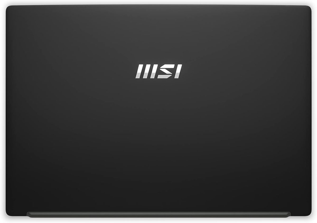 ⁦MSI لابتوب مودرن 14 14 انش: انتل كور i5-1155G7، انتل ايريس اكس اي، 8GB DDR4، 512GB NVMe SSD، وضع مسطح 180 درجة، USB نوع C، قارئ بطاقات MicroSD، ويندوز 11 برو، اسود كلاسيكي C11M-065US⁩ - الصورة ⁦4⁩