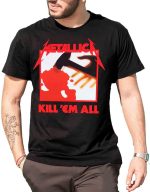⁦Metallica Kill 'Em All Official Rock T Shirt - Heavy Metal Band Unisex Adult Boys⁩ - الصورة ⁦4⁩