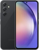 سامسونج جوال جالكسي A54 5G + 4G LTE (128GB + 6GB) ثنائي شرائح الاتصال مفتوح في جميع أنحاء العالم (فقط T-Mobile/Mint/Metro USA Market) كاميرا ثلاثية 6.4 انش 120Hz 50MP + (شاحن حائط 25 واط) (جرافيت رائع