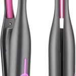 مكواة فرد الشعر الصغيرة 2 في 1 من نالاكال، مكواة فرد لاسلكية صغيرة، تسخين سريع مع درجة حرارة قابلة للتعديل للشعر القصير والغرة، واللحية