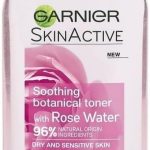 جارنيير تونر ماء الورد الطبيعي للبشرة الحساسة 200 مل
