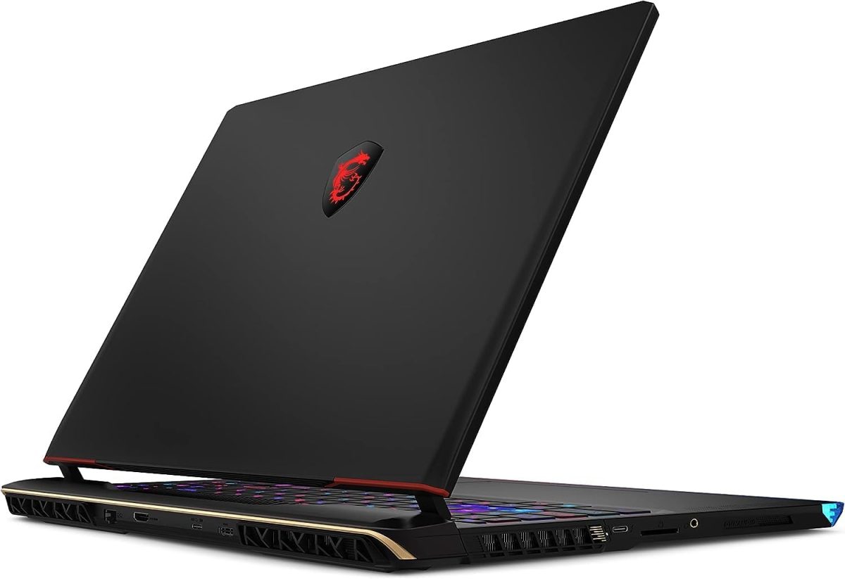⁦MSI لابتوب العاب رايدر GE68HX 16 انش FHD (1920×1200) 144Hz ومعالج انتل كور i9-13950HX 24 نواة جيل 13 حتى 5.50GHz وRAM DDR5 32GB وSSD NVMe 1TB وبطاقة جيفورس RTX 4060 8GB GDDR6 وويندوز 11 هوم⁩ - الصورة ⁦4⁩