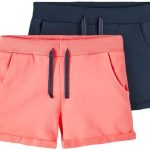 name it Girls 2 Pack Volta Shorts