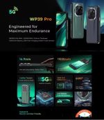⁦هاتف ذكي WP39 برو 5G متين 12+24GB ذاكرة 36GB 512GB شاشة 6.6 انش FHD+ كاميرا 64MP بطارية 11000mAh اندرويد 14 من شاندوليك⁩ - الصورة ⁦2⁩