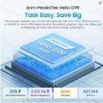 ⁦هاتف ذكي شاندويليك شارك 8 8GB+128GB/256GB هيليو G99 اندرويد 13 شاشة 6.78 انش 2.4K 120Hz 64MP 5000mAh 33 واط ان اف سي⁩ - الصورة ⁦3⁩