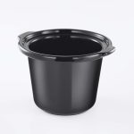 ⁦راسل هوبز طباخ بطيء صغير [وعاء طهي سيراميك ثقيل 2 لتر لتوزيع درجة الحرارة الضوئية] طباخ بطيء مدمج (3 اعدادات لدرجة الحرارة ووظيفة الحفاظ على الدفء، 145 واط) طباخ بطيء 25570-56⁩ - الصورة ⁦6⁩