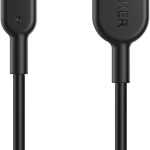 كابل الطاقة لايتننج باورلاين II من انكر (3أقدام)، ربما الكابل الأكثر متانة في العالم، معتمد من ابل لهواتف ايفون اكس اس، اكس اس ماكس، اكس ار، اكس، 11، 11 بلس، 11، 8/8 بلس، 7/7بلس، /66 بلس (اسود)