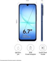 ⁦سامسونج جوال جالكسي A17 5G ازرق (ذاكرة RAM 6GB / تخزين 128GB) اندرويد | مع شاحن | 6 تحديثات لنظام التشغيل وشاشة كبيرة وكاميرا 50MP OIS | اصدار انديان فيرسون⁩ - الصورة ⁦15⁩