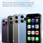 SOYES XS15 Mini smartphone 3G Unlocked 3.0'' Touch Screen 1000mAh Battery Cell Phone 8.1 ultra,2GB+16GB Mobile (PURPLE)