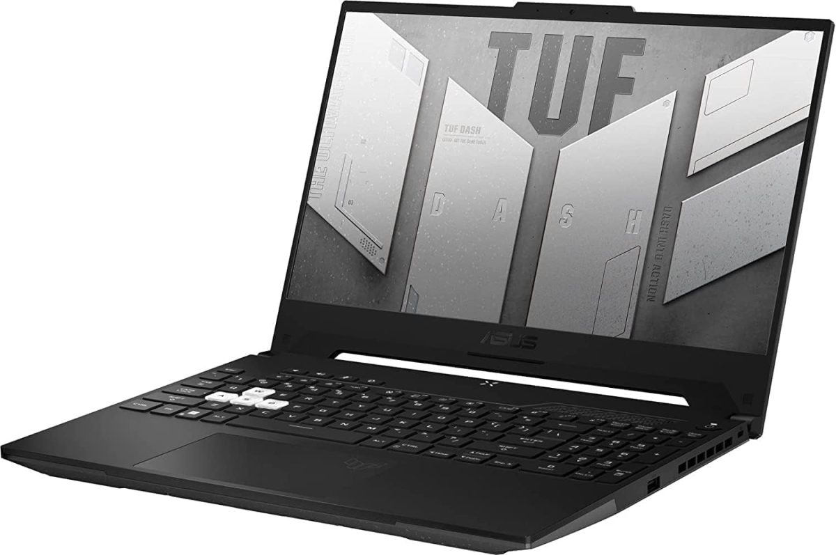 ⁦لابتوب العاب اسوس تاف داش FX517Z بشاشة 15.6 انش 144Hz ومعالج انتل كور i7-12650H الجيل 12 وذاكرة RAM DDR5 سعة 16GB وSSD PCIe 512GB وانفيديا RTX 3070 8GB وويندوز 11 هوم⁩ - الصورة ⁦2⁩
