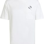 adidas Mens Lounge Slides Graphic Pocket T-Shirt Graphic Pocket T-Shirt