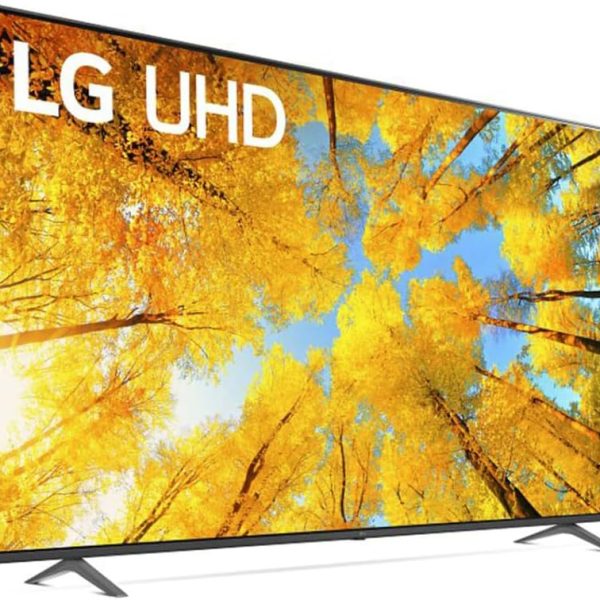 LG تلفزيون ذكي UQ7590 86 بوصة الترا اتش دي 86UQ7590PUD، 2022 - يعمل بالذكاء الاصطناعي 4 كيه، اليكسا مدمج، رمادي