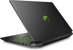 ⁦HP لابتوب العاب 15-DK1056WM بشاشة FHD 15.6 انش وذاكرة RAM 8GB وSSD 256GB ومعالج انتل كور i5-10300H وانفيديا جيفورس GTX 1650 سعة 4GB وويندوز 10 وكيبورد انجليزي اسود من بافيليون (ضمان لمدة عام)⁩ - الصورة ⁦5⁩